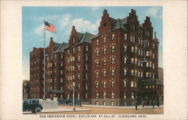 New Amsterdam Hotel, Euclid Ave at 22nd St. Cleveland Ohio