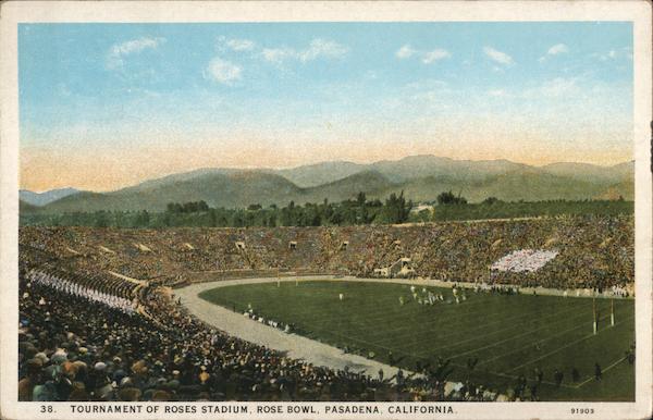 Tournament of Roses Stadium, Rose Bowl Pasadena California