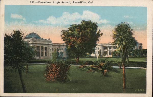 Pasadena High School California