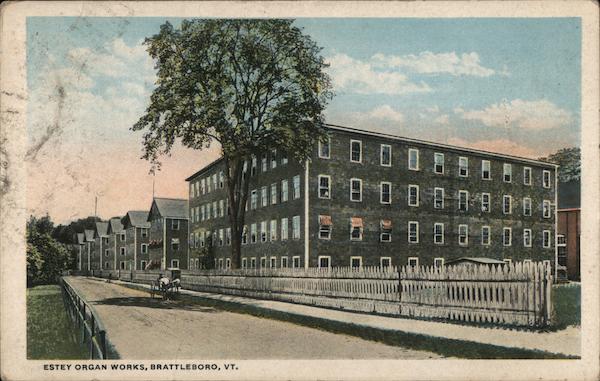 Estey Organ Works Brattleboro Vermont