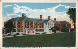 Christian Science Pleasant View Home Concord, NH Postcard