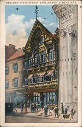 Keeler's State Street Restaurant Albany, NY Postcard Postcard Postcard