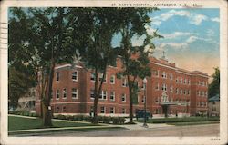 St. Mary's Hospital Amsterdam, NY Postcard Postcard Postcard