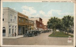 Broadway Looking North Kissimmee, FL Postcard Postcard Postcard