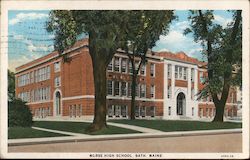 Morse High School Postcard