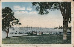 Marblehead Harbor from Eastern Yacht Club Postcard