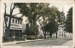 View on Nickerson Avenue Postcard