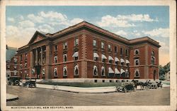 Municipal Building New Bedford, MA Postcard Postcard Postcard