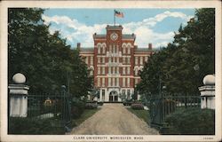 Clark University Postcard