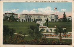 Buster Keaton's Italian Villa Beverly Hills, CA Postcard Postcard Postcard