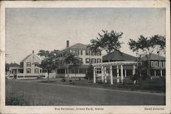 Bus Terminal Ocean Park, ME Postcard Postcard Postcard