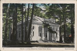 The B.C. Jordan Memorial Postcard