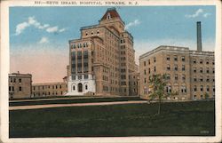 Beth Israel Hospital Newark, NJ Postcard Postcard Postcard