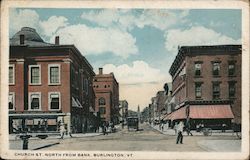 Church St. North From Bank Postcard