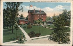 Meadville Theological School and Campus Pennsylvania Postcard Postcard Postcard