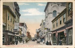 Thames Street Looking North Postcard