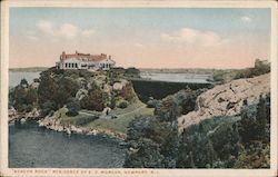"Beacon Rock" Residence of E.D. Morgan Newport, RI Postcard Postcard Postcard