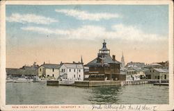 New York Yacht Club House Postcard