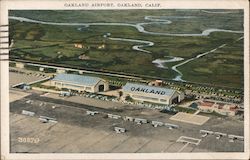 Oakland Airport Postcard