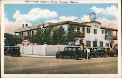 Hotel Caesar's Place Tijuana, Mexico Postcard Postcard Postcard