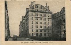 St. Luke's Hospital New York City, NY Postcard Postcard Postcard