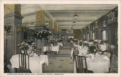 Venetian Room, Main Cafe, Peabody Hotel Postcard