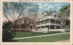 Hillside Sanitarium Sioux City, IA Postcard Postcard Postcard