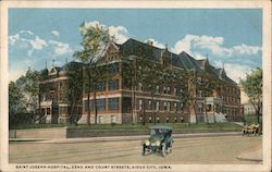 Saint Joseph Hospital, 22nd and Court Streets Postcard