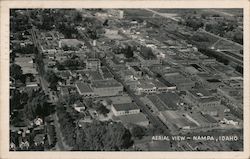 Aerial View of Nampa Idaho Postcard Postcard Postcard