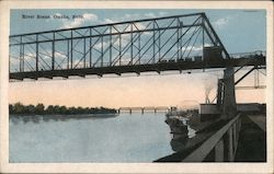 River Scene Postcard