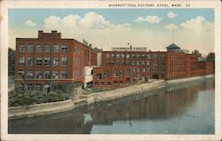 Starrett Tool Factory Athol, MA Postcard Postcard Postcard