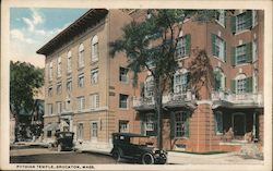 Pythian Temple Brockton, MA Postcard Postcard Postcard