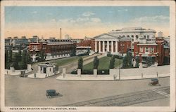 Peter Bent Brigham Hospital Boston, MA Postcard Postcard Postcard