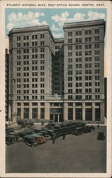 Atlantic National Bank, Post Office Square Postcard