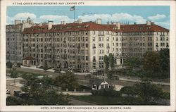 Hotel Somerset, 400 Commonwealth Avenue Postcard