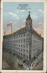 The Quincy, Brattle Street Postcard