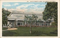 Anita Stewart's Home Postcard