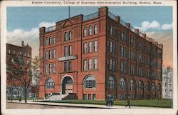 Boston University, College of Business Administration Building Postcard