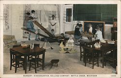 Nursery - Kindergarten, Kellogg Company Postcard