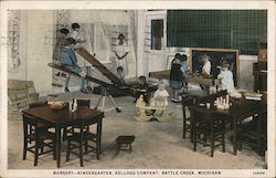 Nursery - Kindergarten, Kellogg Company Battle Creek, MI Postcard Postcard Postcard