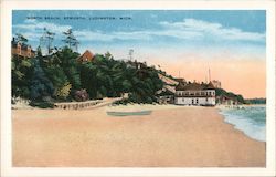 North Beach, Epworth Ludington, MI Postcard Postcard Postcard