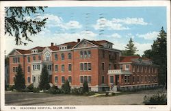 Deaconess Hospital Salem, OR Postcard Postcard Postcard