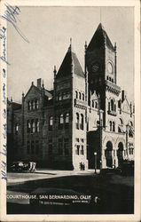 Courthouse San Bernardino, CA Postcard Postcard Postcard