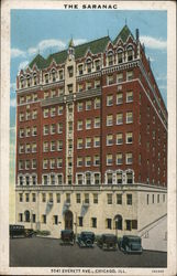 The Saranac Chicago, IL Postcard Postcard Postcard