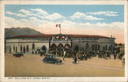 Bull Ring Juarez, Mexico Postcard Postcard Postcard