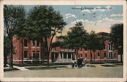 Springfield Hospital Postcard