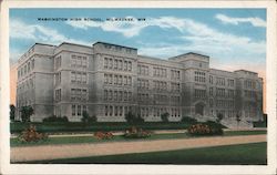 Washington High School Postcard