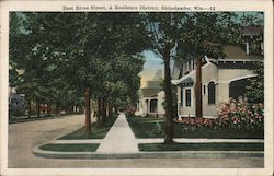 East Rives Street, A Residence District Postcard