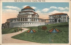 Hall of Fame University Heights, NY Postcard Postcard Postcard