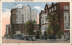 Club Row Postcard